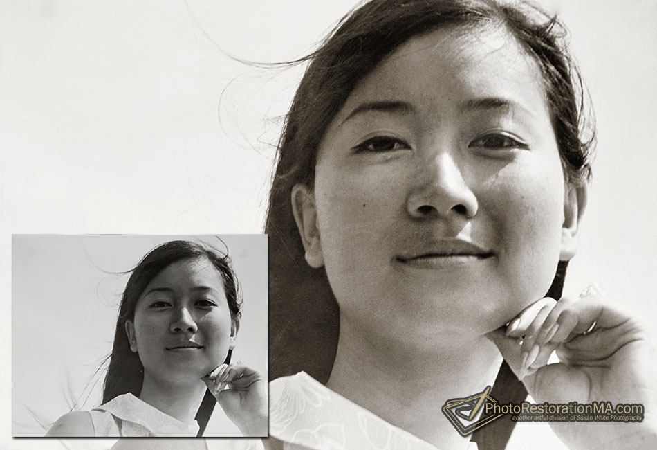 Photo Restoration of woman